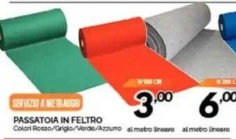 Passatoia In Feltro