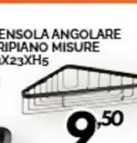 Orizzonte Mensola Angolare Ripiano Misure offerta