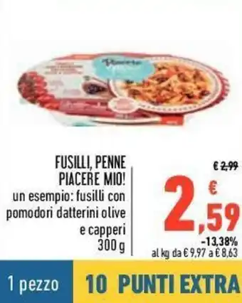 Conad Fusilli, Penne Piacere Mio! 300g offerta