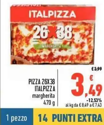 Conad Italpizza Pizza 26x38 470g offerta