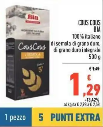 Bia Cous Cous 500g