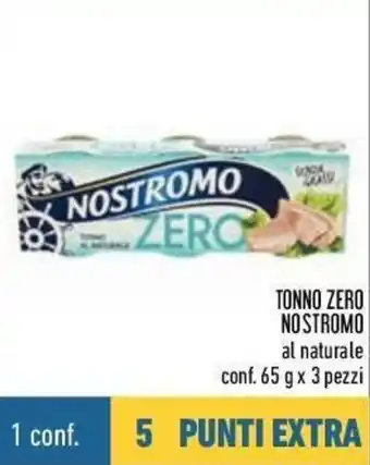 Nostromo Tonno Zero 65g x 3 pezzi