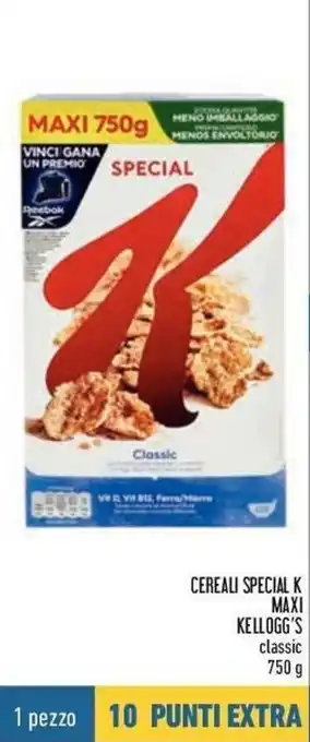 Conad Kellogg's Cereali Special K Maxi 750g offerta
