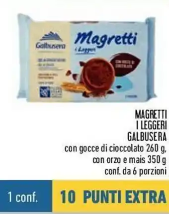 Conad Galbusera Magretti I Leggeri 260g, 350g offerta