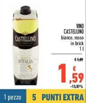 Conad Castellino Vino 1l offerta