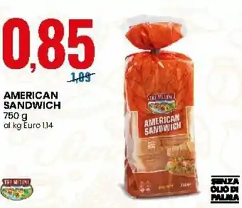 American Sandwich 750g