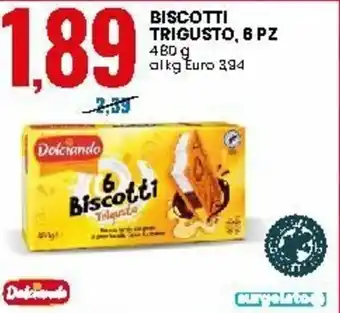 Eurospin Biscotti Trigusto, 6pz 480g offerta