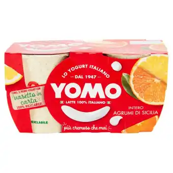 Ipercoop Yogurt 100% naturale yomo offerta