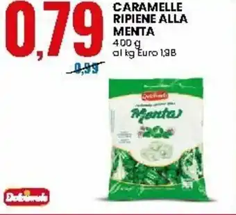 Eurospin Caramelle Ripiene Alla Menta 400g offerta
