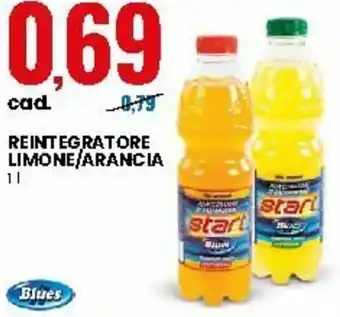 Eurospin Blues Reintegratore Limone/Arancia 1l offerta
