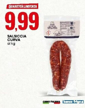 Eurospin Salsiccia Curva offerta