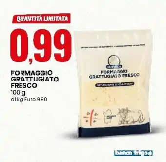 Eurospin Formaggio Grattugiato Fresco 100g offerta