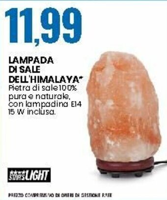 Eurospin Lampada di Sale Dell'Himalaya offerta