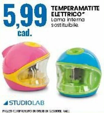 Eurospin Temperamatite Elettrico offerta