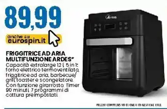 Ardes Friggitrice Ad Aria Multifunzione