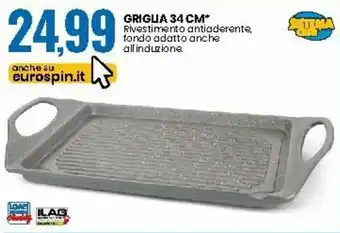 Eurospin Griglia 34cm offerta