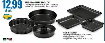 Tris Stamp I Per Dolici 25cm