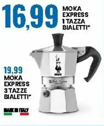 Eurospin Moka Express 1 Tazza Bialetti offerta