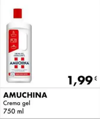 Iper Tosano AMUCHINA Crema gel 750 ml offerta