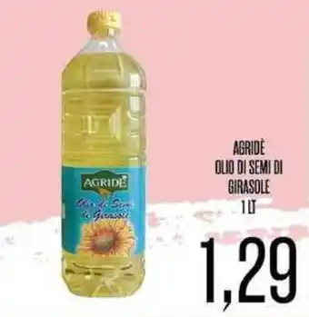 AGRIDÈ OLIO DI SEMI DI GIRASOLE 1 LT
