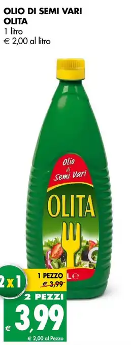 Tigros OLIO DI SEMI VARI OLITA 1 litro offerta
