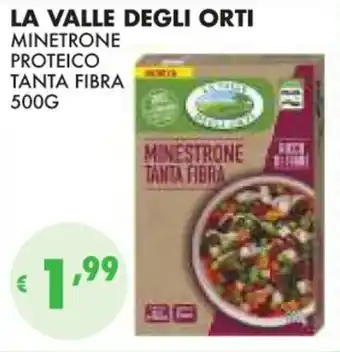 Eté LA VALLE DEGLI ORTI MINETRONE PROTEICO TANTA FIBRA 500G offerta
