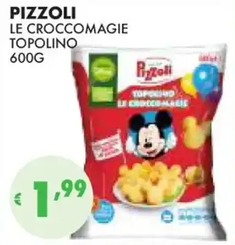 Eté PIZZOLI LE CROCCOMAGIE TOPOLINO 600G offerta