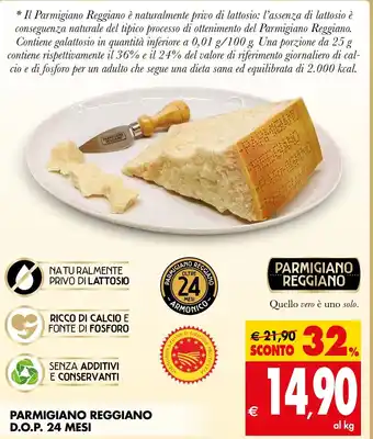 Tigros PARMIGIANO REGGIANO offerta