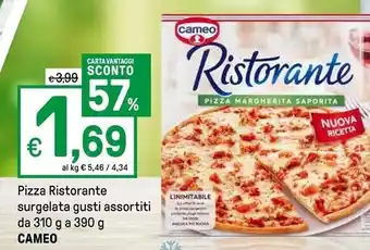 Iper La Grande Cameo pizza ristorante surgelata offerta