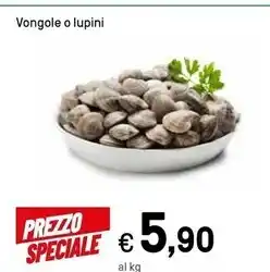 Iper La Grande Vongole o lupini offerta