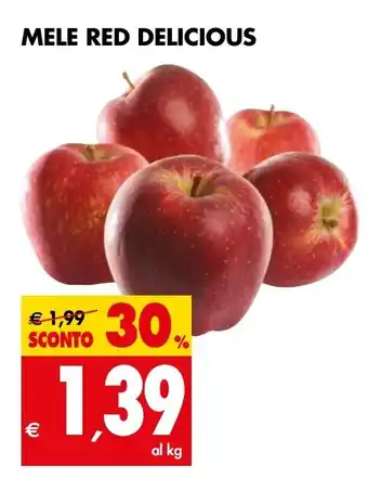Tigros MELE RED DELICIOUS offerta