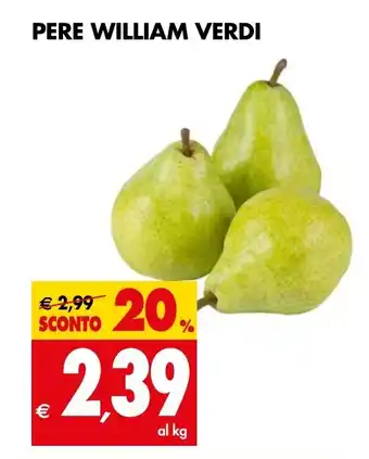 Tigros PERE WILLIAM VERDI offerta