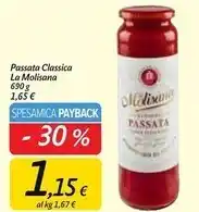 Carrefour Market La molisana passata classica offerta