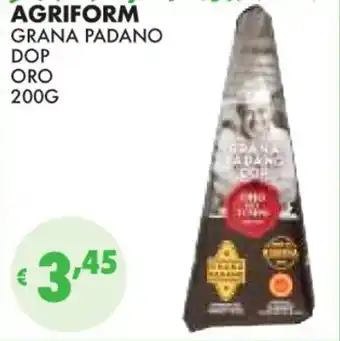 Eté AGRIFORM GRANA PADANO DOP ORO 200G offerta