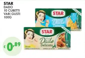 Eté STAR DADO 10 CUBETTI VARI GUSTI 100G offerta