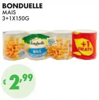 Eté BONDUELLE MAIS 3+1X150G offerta