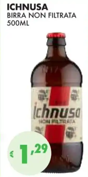 Eté ICHNUSA BIRRA NON FILTRATA 500ML offerta