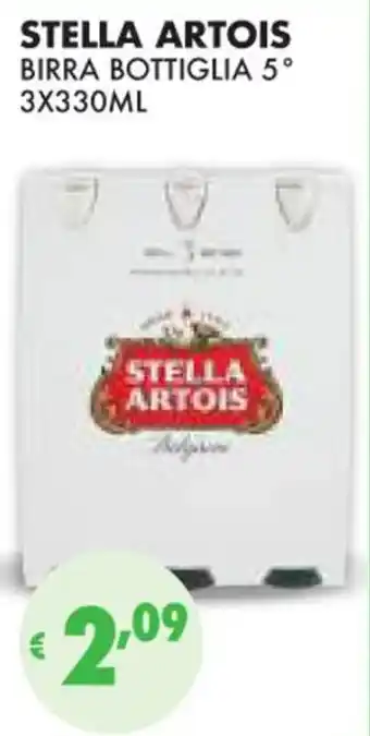 STELLA ARTOIS BIRRA BOTTIGLIA 5° 3X330ML