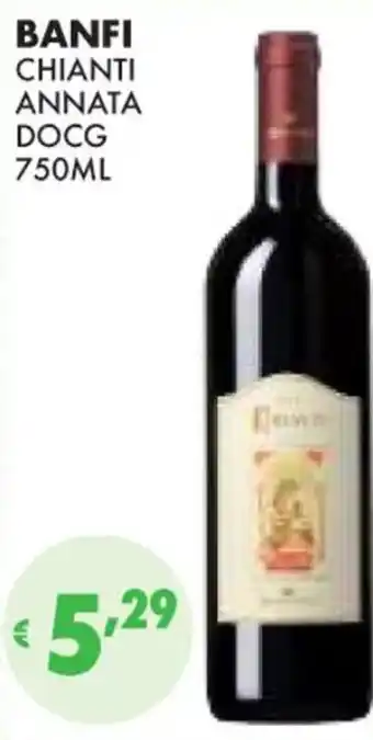 Eté BANFI CHIANTI ANNATA DOCG 750ML offerta