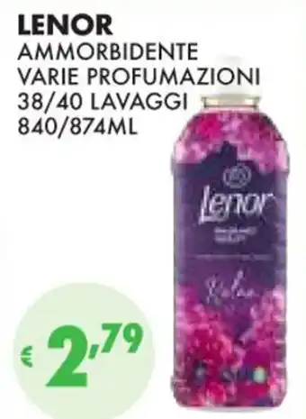 Eté LENOR AMMORBIDENTE VARIE PROFUMAZIONI 38/40 LAVAGGI 840/874ML offerta