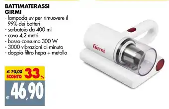 Tigros BATTIMATERASSI GIRMI offerta
