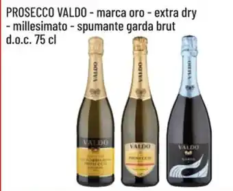 Spazio Conad PROSECCO VALDO- marca oro - extra dry - millesimato 75 cl offerta