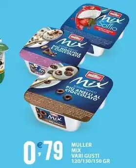 Sisa Muller mix vari gusti 120/130/150 gr offerta