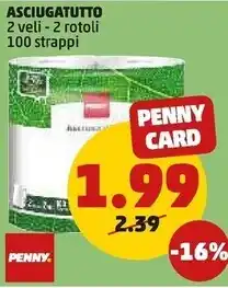PENNY Penny asciugatutto offerta