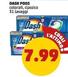 PENNY Dash pods offerta