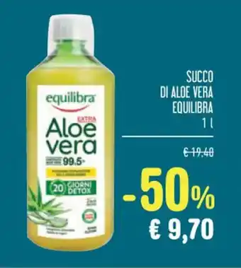 Spazio Conad SUCCO DI ALOE VERA EQUILIBRA 1 l offerta