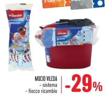 Spazio Conad MOCIO VILEDA - sistema - fiocco ricambio offerta