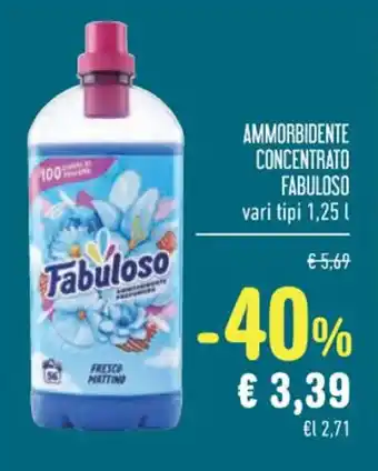 Spazio Conad AMMORBIDENTE CONCENTRATO FABULOSO vari tipi 1,25 l offerta