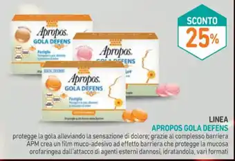 Spazio Conad LINEA APROPOS GOLA DEFENS offerta