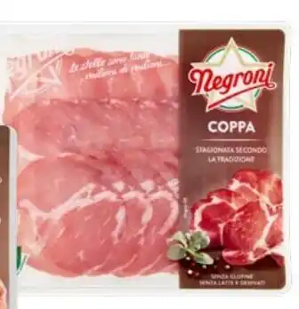 Tigros COPPA NEGRONI 100 g offerta
